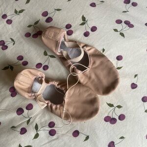 Bloch S0205L Dansoft Full Sole Pink Leather Ballet Slipper - Adult